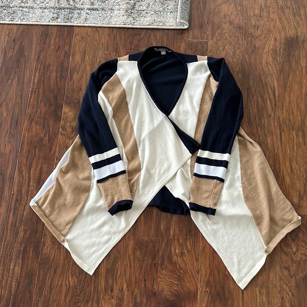 Color Block cardigan
